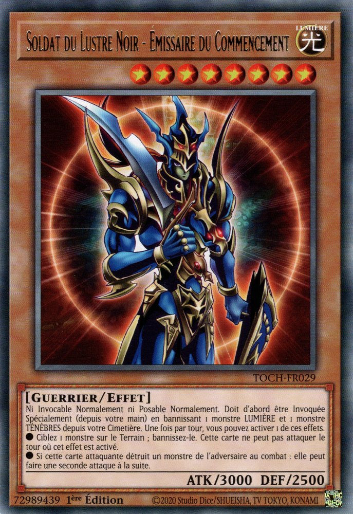 Soldat du Lustre Noir - Emissaire du Commencement : TOCH-FR029 R