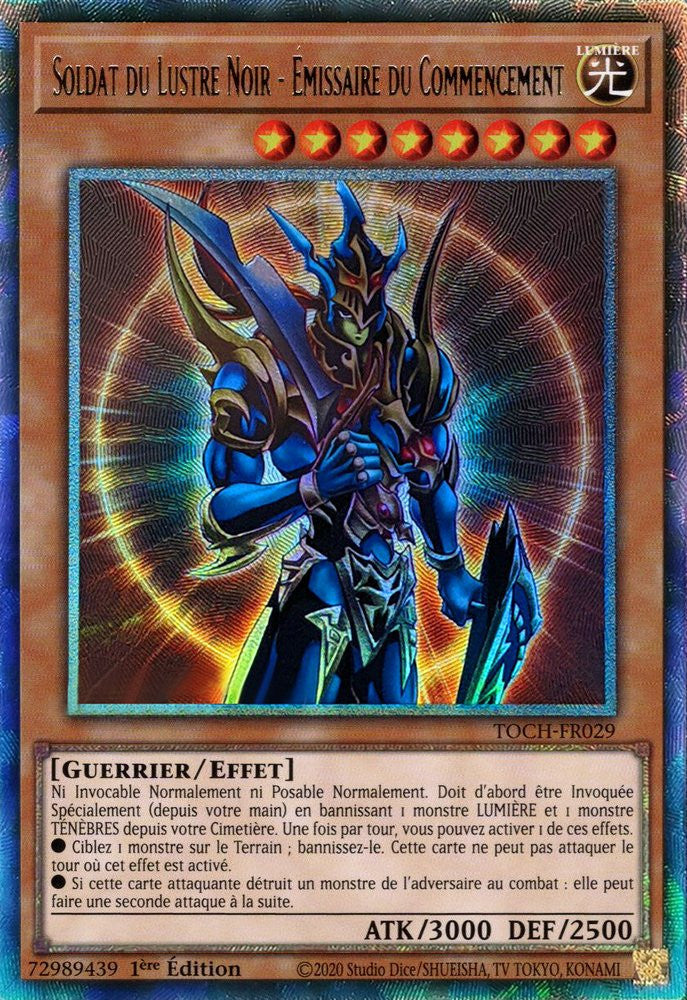 Soldat du Lustre Noir - Emissaire du Commencement : TOCH-FR029 CR