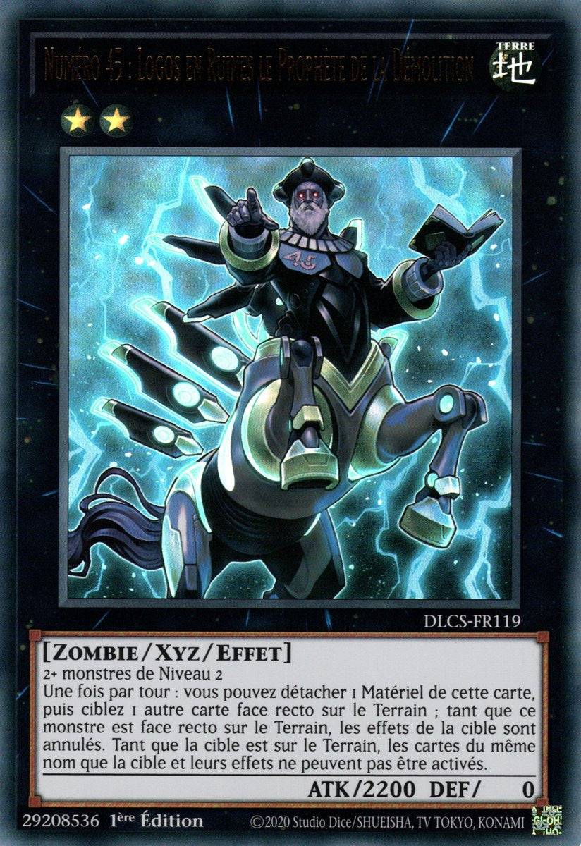 DLCS-FR119 Numéro 45 : Logos en Ruines le Prophète de la Démolition (Doré)