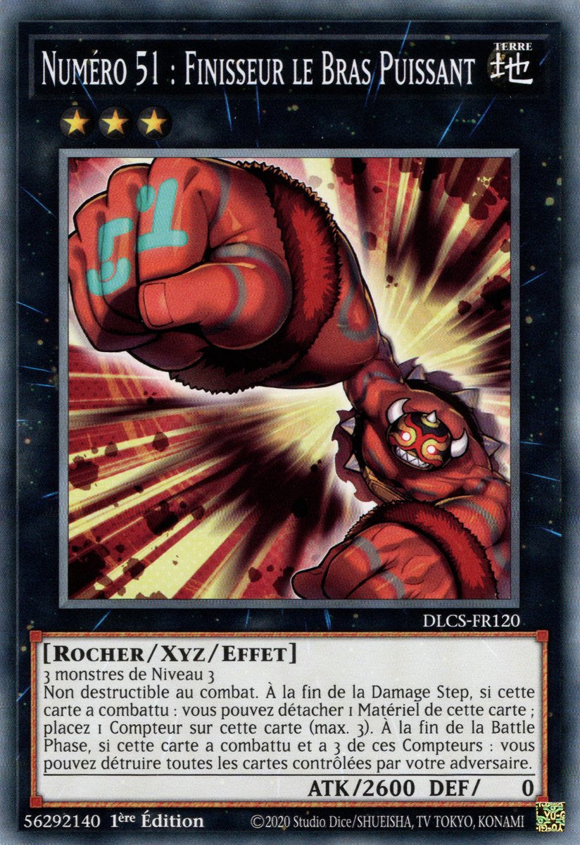 DLCS-FR120 Numéro 51 : Finisseur le Bras Puissant
