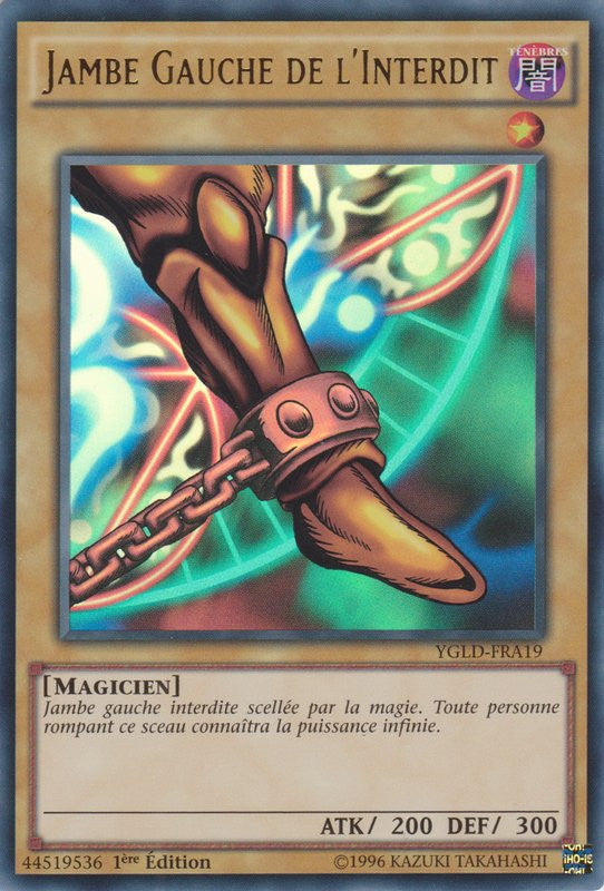 Jambe Gauche de l'Interdit : YGLD-FRA19 UR