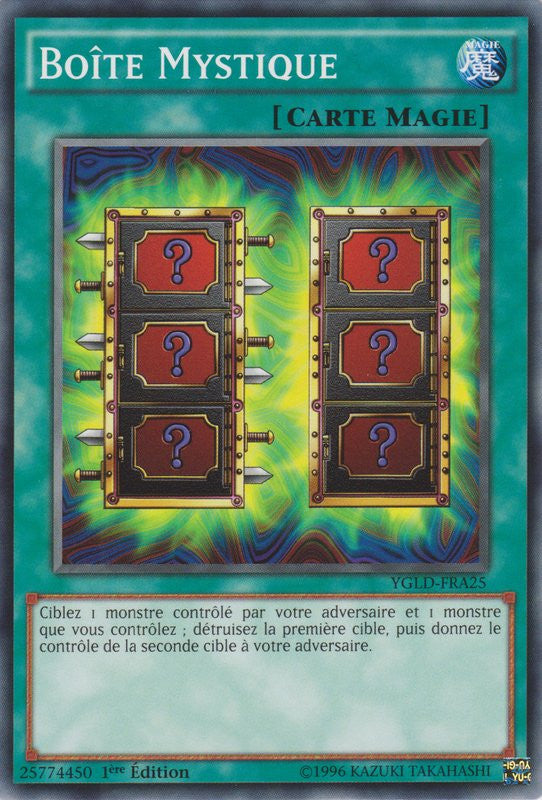 Boîte Mystique : YGLD-FRA25 C