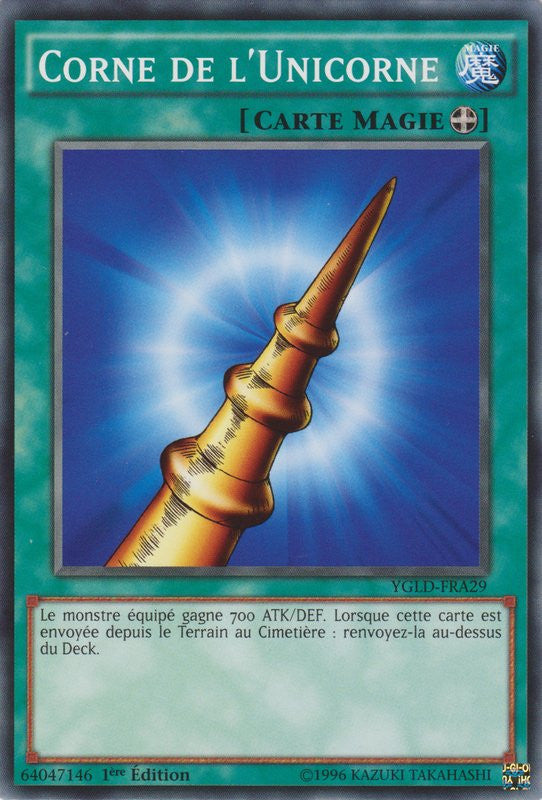 Corne de l'Unicorne : YGLD-FRA29 C