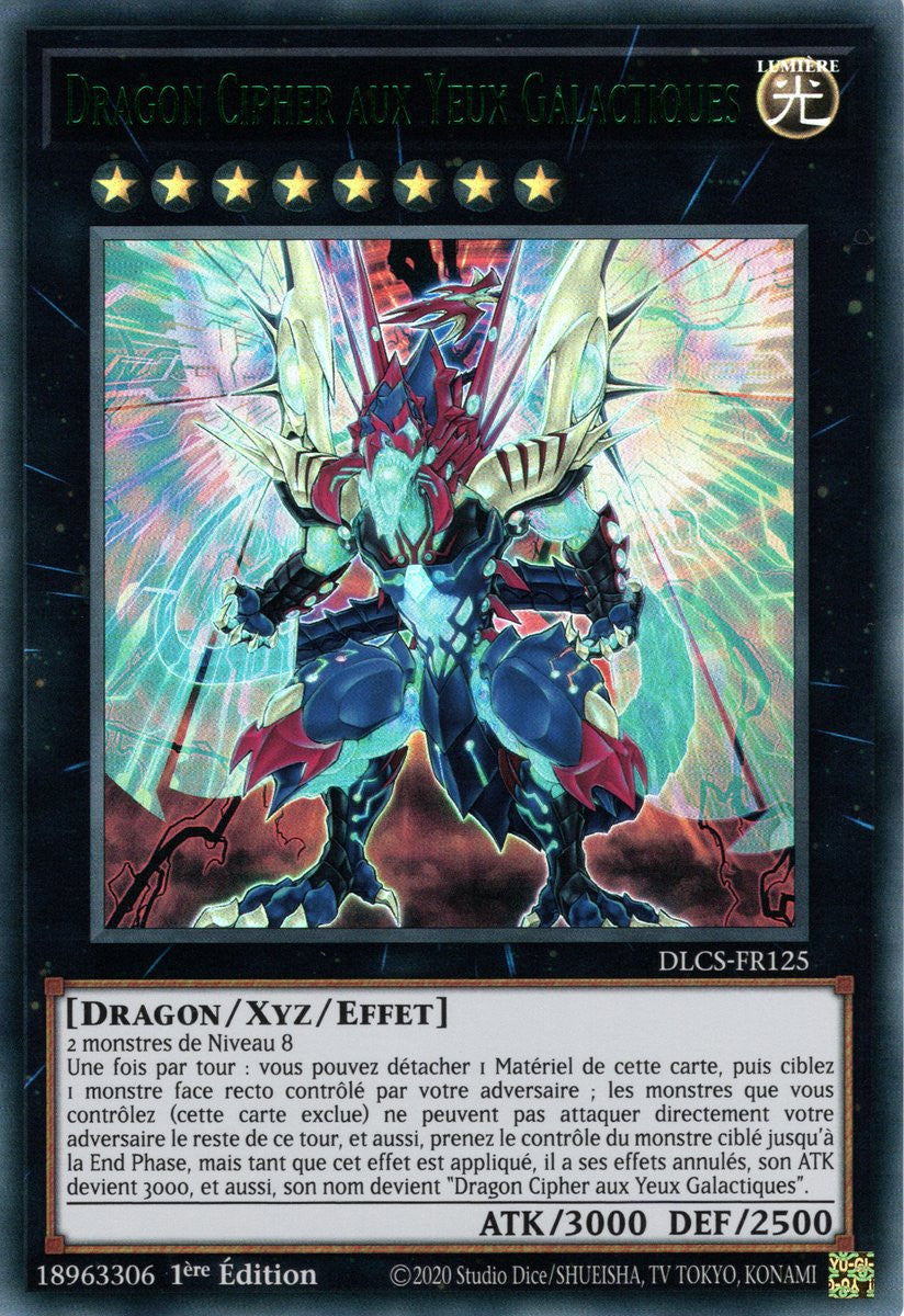DLCS-FR125 Dragon Cipher aux Yeux Galactiques (Vert)