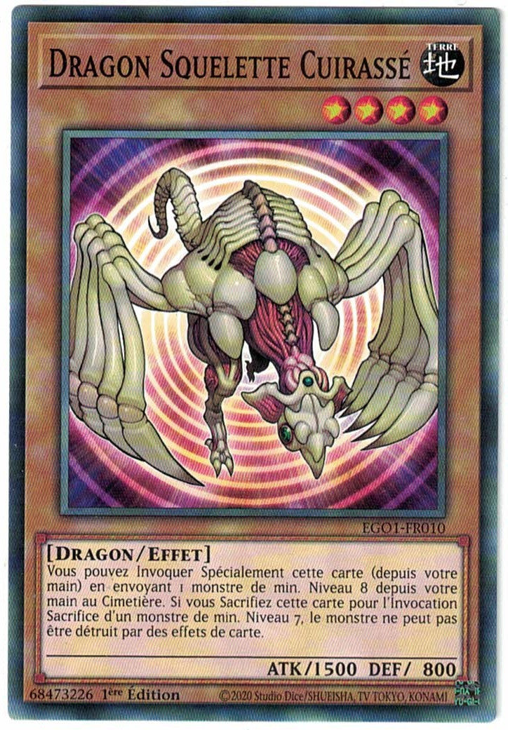 Dragon Squelette Cuirassé : EGO1-FR010 C