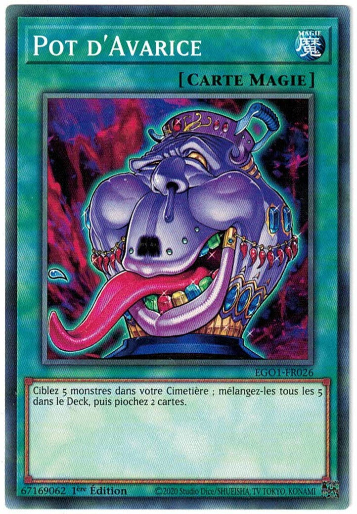 Pot d'Avarice : EGO1-FR026 C
