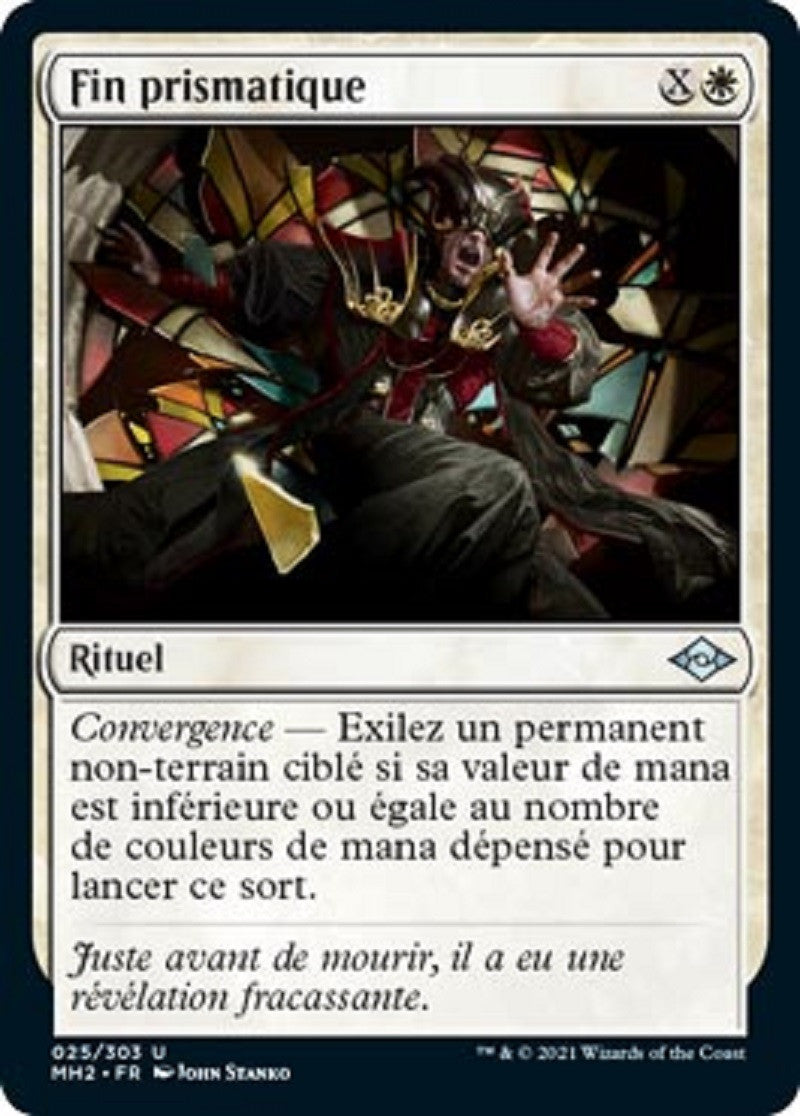 Fin prismatique : MH2 025/303 U