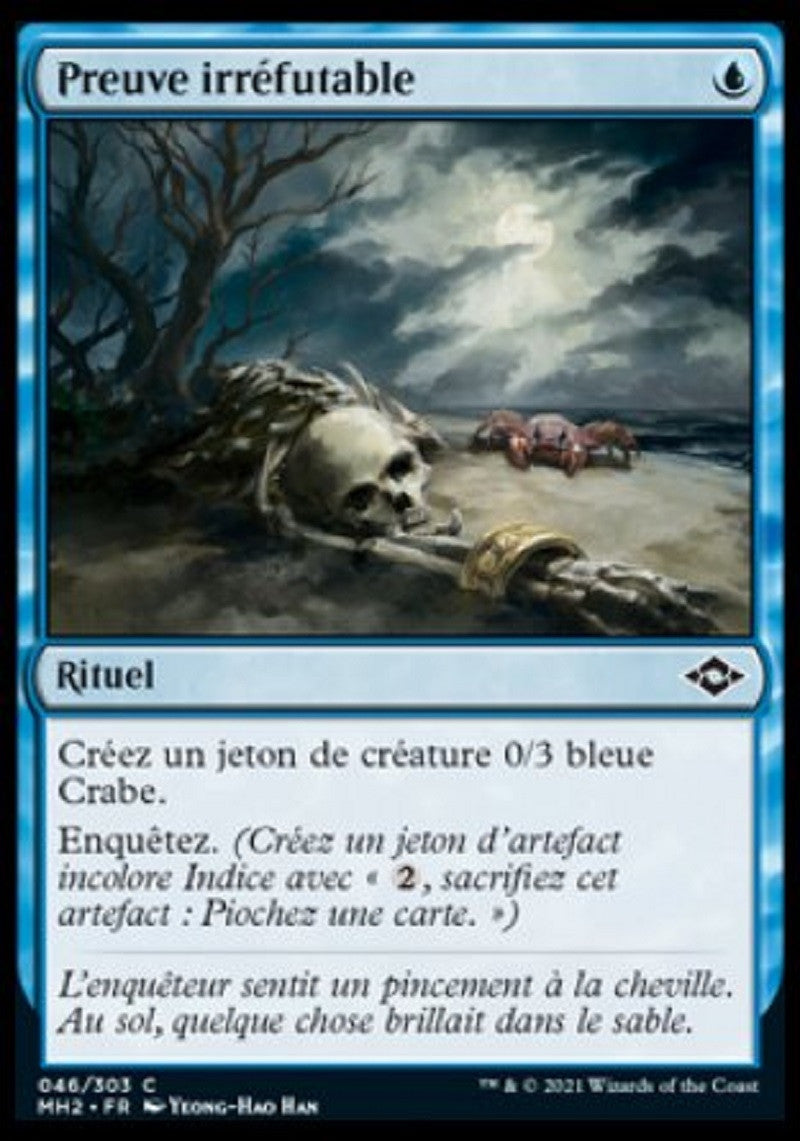 Preuve irréfutable : MH2 046/303 C