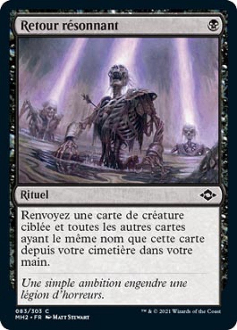 Retour résonnant : MH2 083/303 C