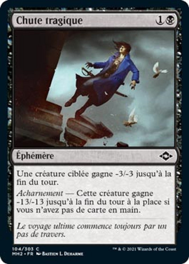 Chute tragique : MH2 104/303 C