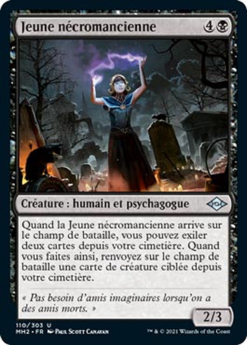 Jeune nécromancienne : MH2 110/303 U ★Foil★