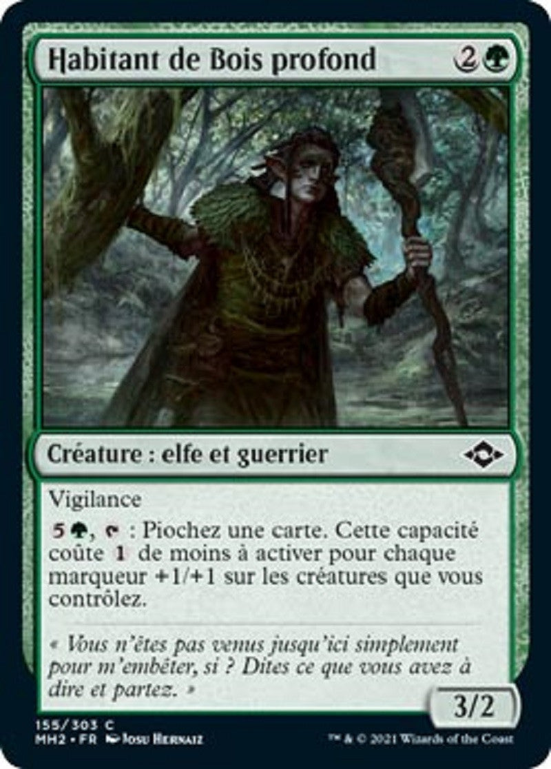 Habitant de Bois profond : MH2 155/303 C