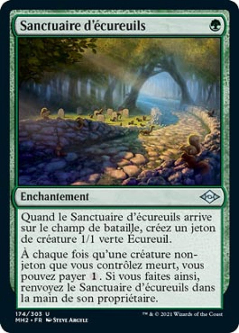 Sanctuaire d'écureuils : MH2 174/303 U