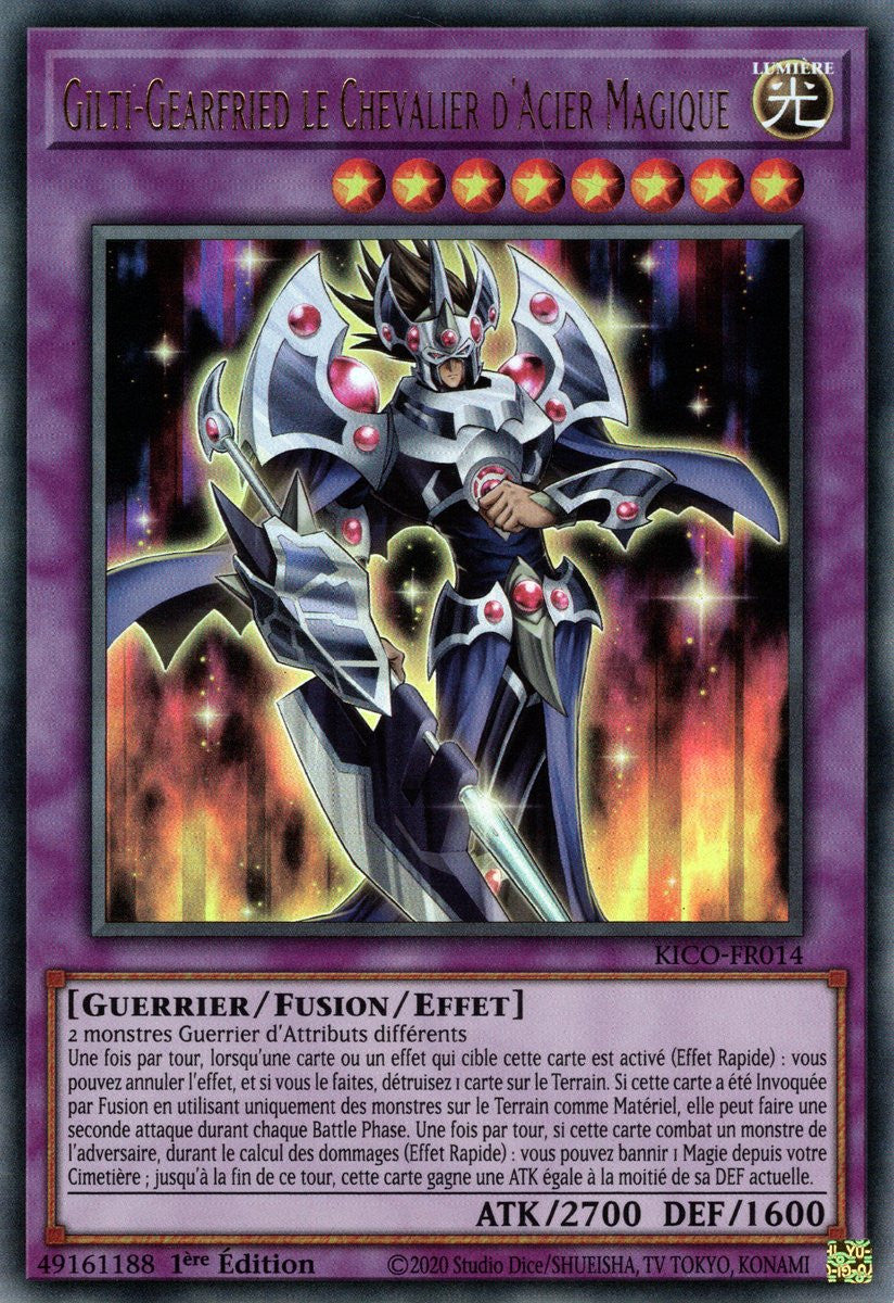 Gilti-Gearfried le Chevalier d'Acier Magique : KICO-FR014 UR