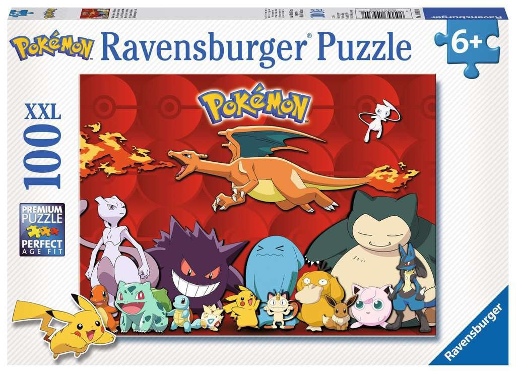 Pokémon - Puzzle Mes Pokémon Préférés - 100 pièces - Ravensburger