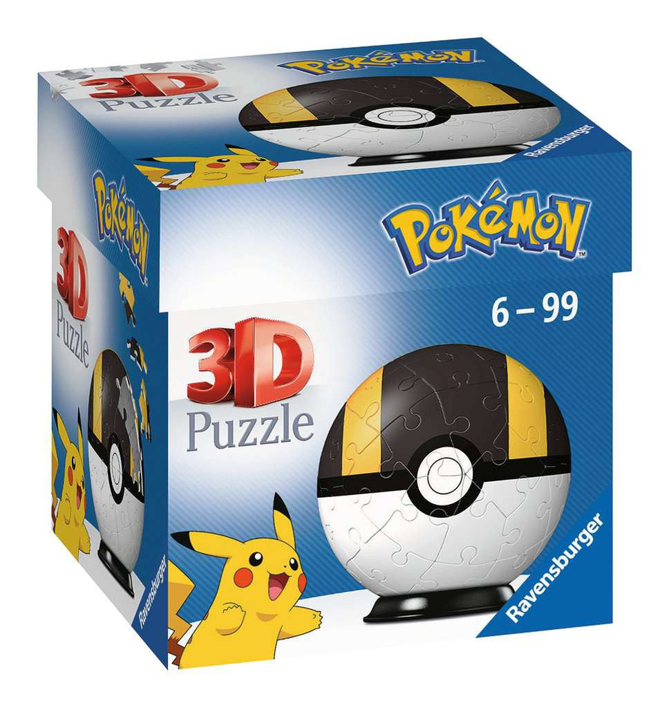 Pokémon - Ravensburger Puzzle 3D Ball 54 p - Hyper Ball - 11266