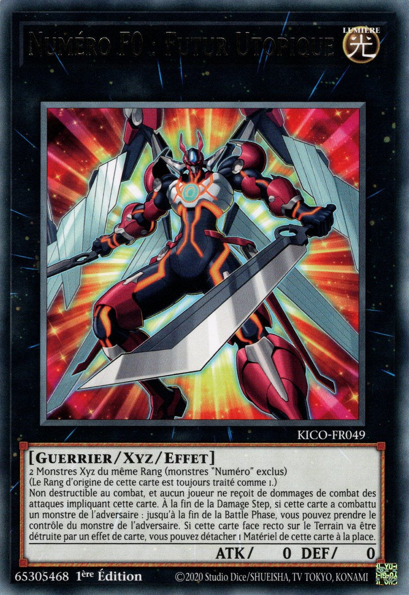 Numéro F0 : Futur Utopique : KICO-FR049 R