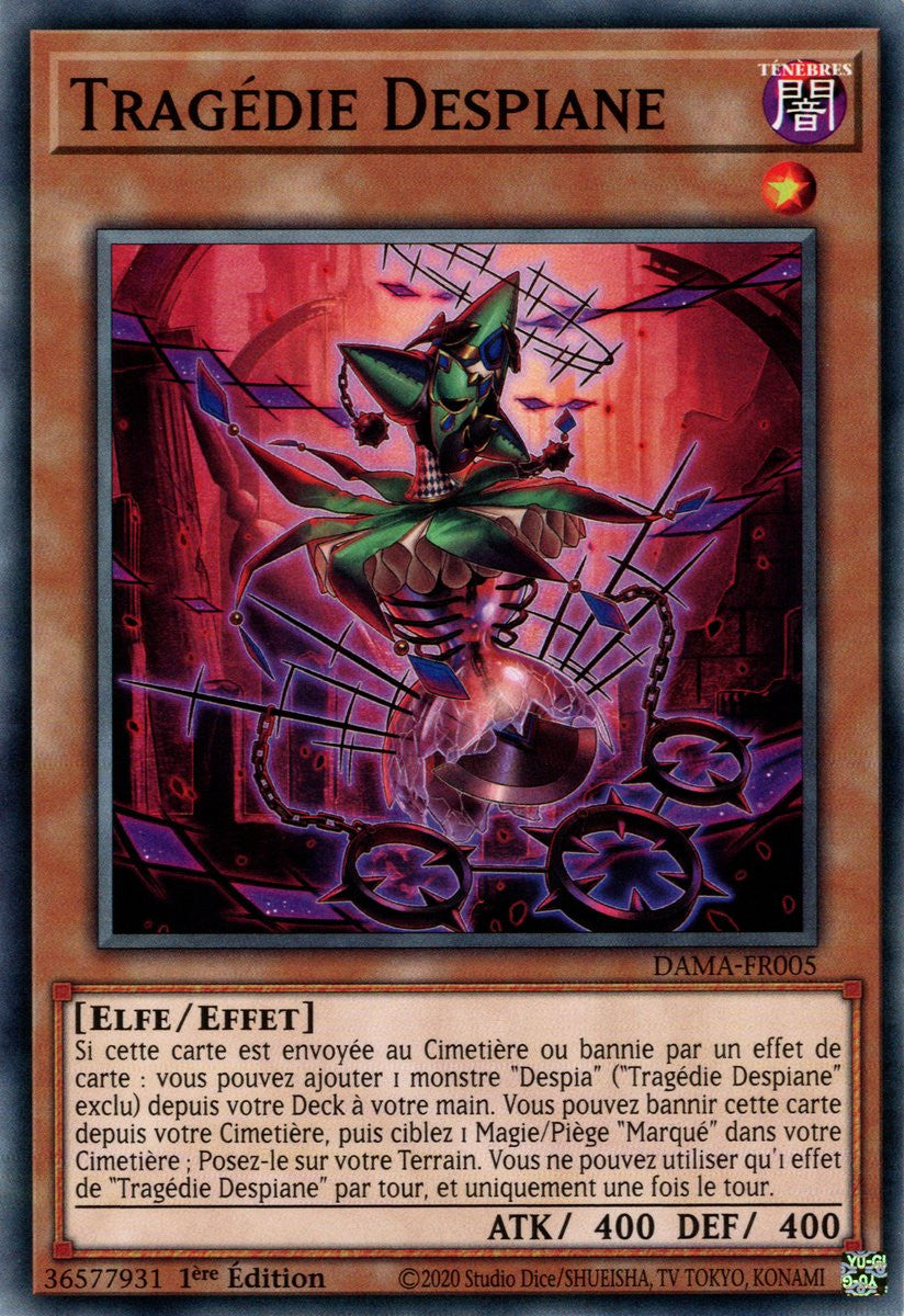 Tragédie Despiane : DAMA-FR005 C