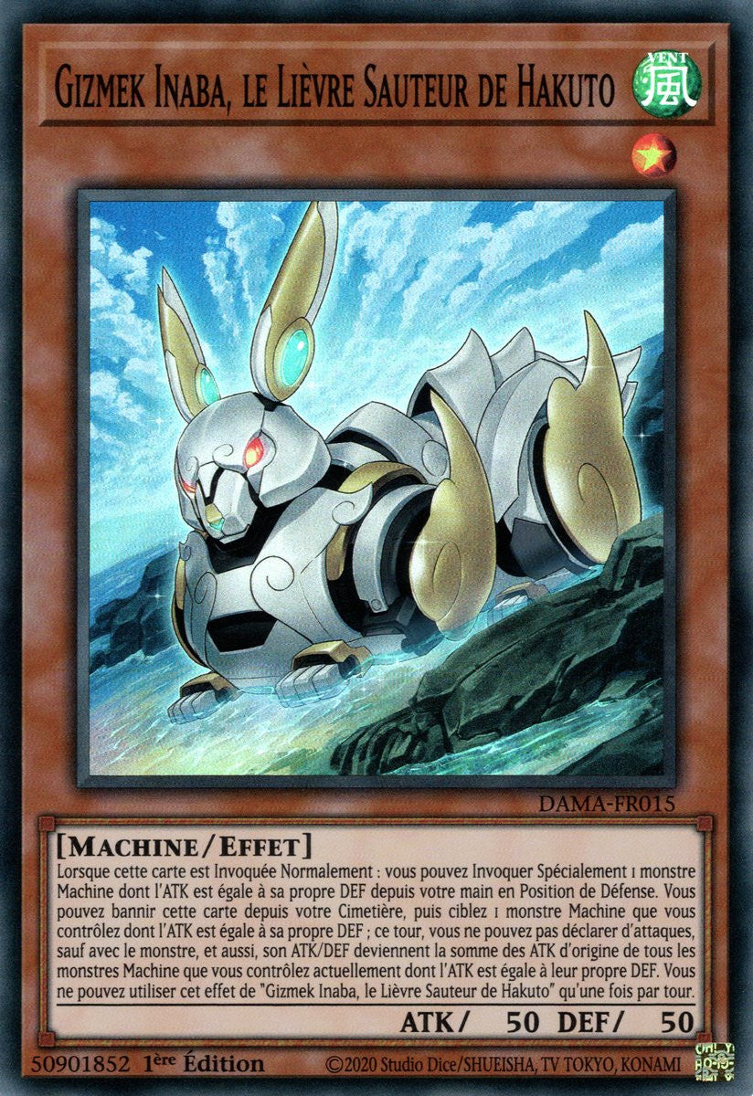 Gizmek Inaba, le Lièvre Sauteur de Hakuto : DAMA-FR015 SR
