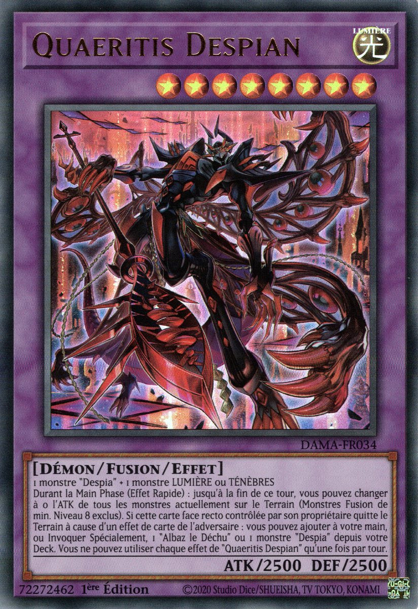 Quaeritis Despian : DAMA-FR034 UR