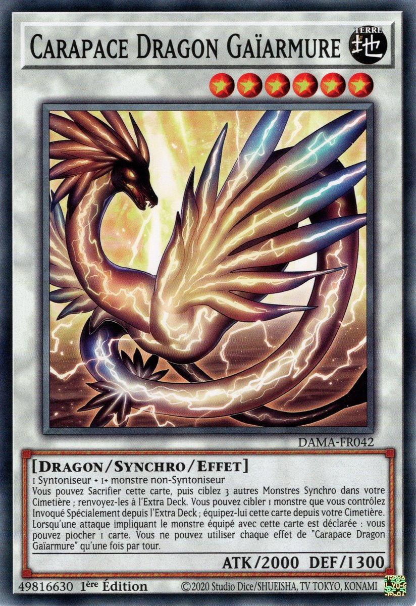 Carapace Dragon Gaïarmure : DAMA-FR042 C