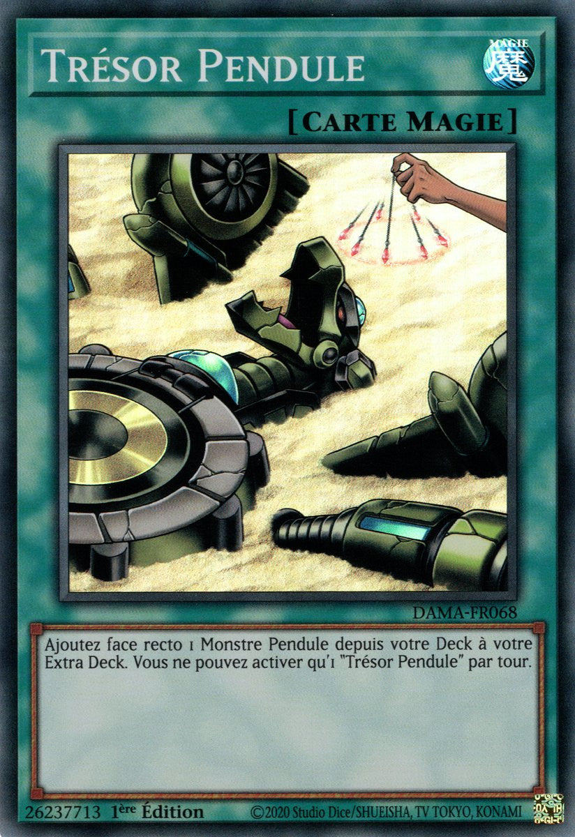 Trésor Pendule : DAMA-FR068 SR