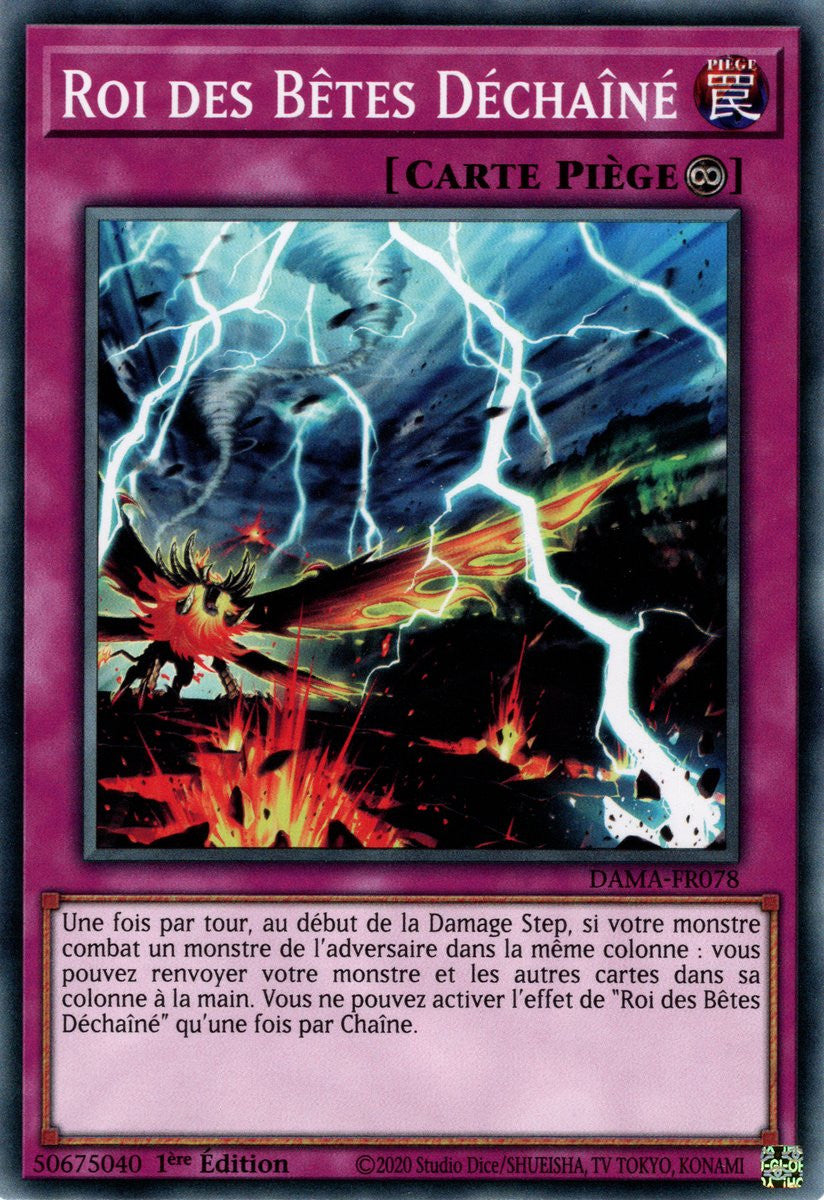 Roi des Bêtes Déchaîné : DAMA-FR078 C