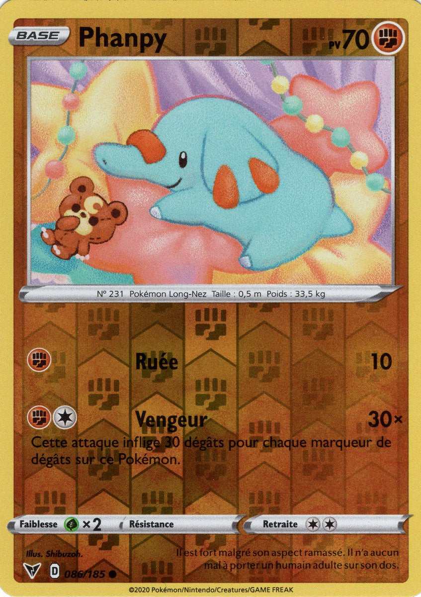 Phanpy Reverse - 086/185 R - EB04