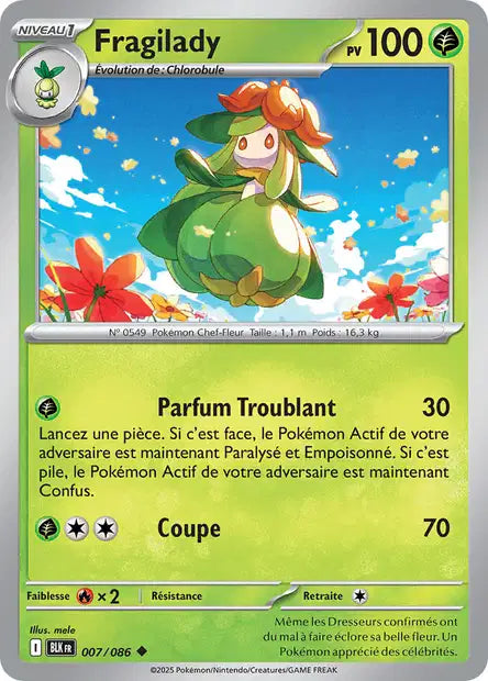 Fragilady (BLK 007) - Foudre Noire - Carte Pokémon EV10.5