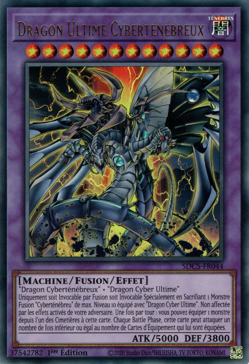 Dragon Ultime Cyberténébreux : SDCS-FR044 UR