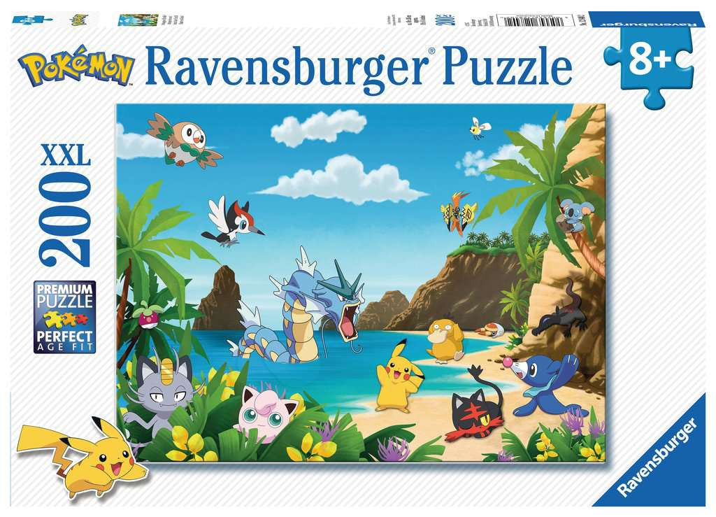 Pokémon - Puzzle 200 pièces XXL - Attrapez-les tous ! - Ravensburger