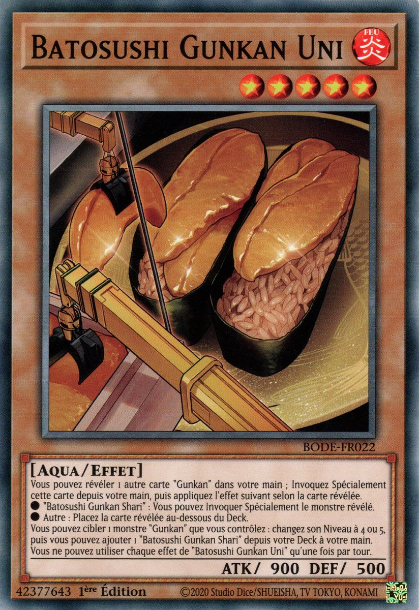 Batosushi Gunkan Uni - BODE-FR022 C