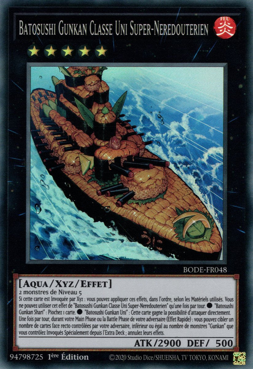 Batosushi Gunkan Classe Uni Super-Neredouterien - BODE-FR048 SR