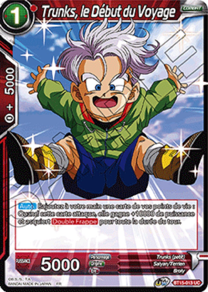 Dragon Ball Super - B15 - Saiyan Showdown - Trunks, le Début du Voyage : BT15-013