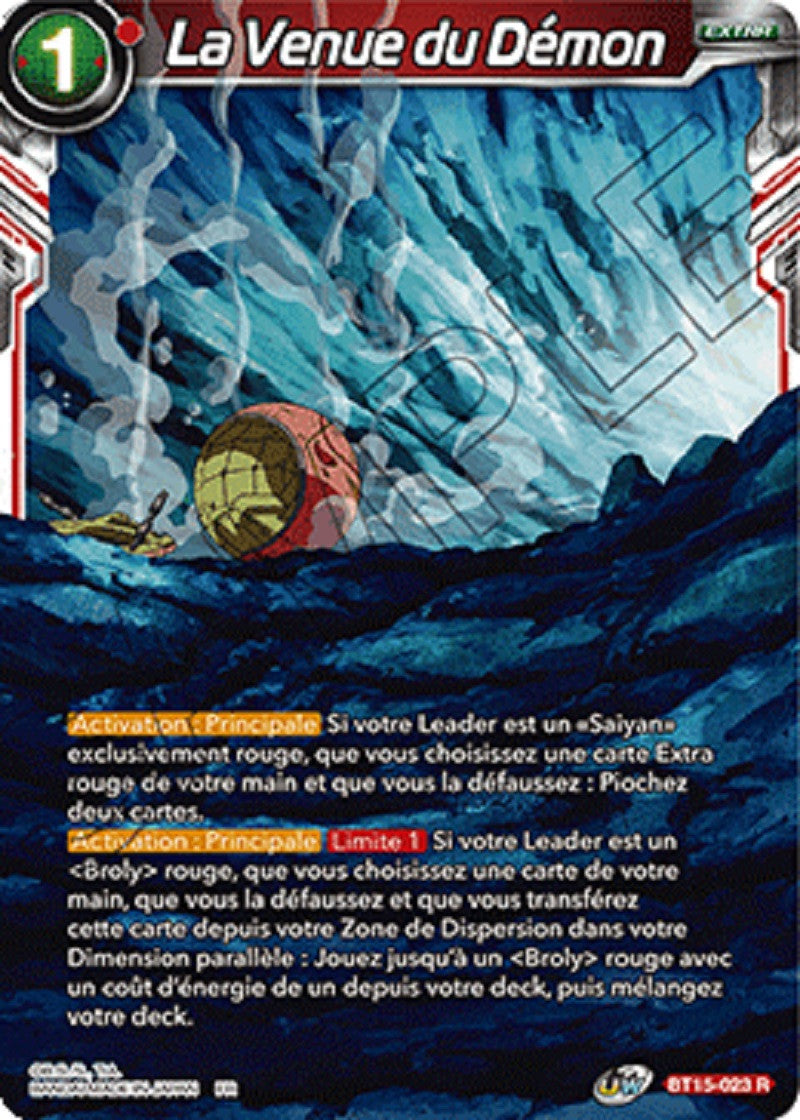 Dragon Ball Super - B15 - Saiyan Showdown - La Venue du Démon - BT15-023