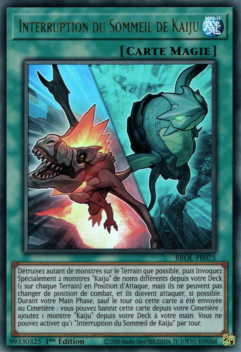 Interruption du Sommeil de Kaiju - BROL-FR075