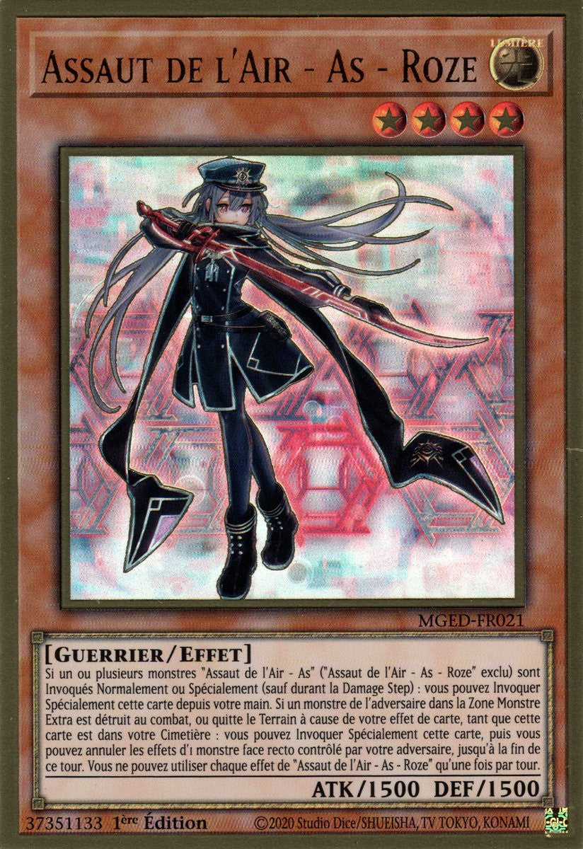 Assaut de l'Air - As - Roze : MGED-FR021 (PGR)