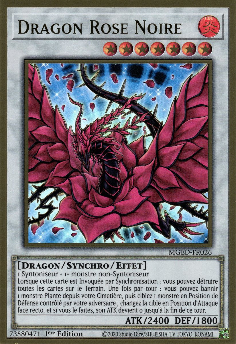 Dragon Rose Noire : MGED-FR026 (V.1) (PGR)