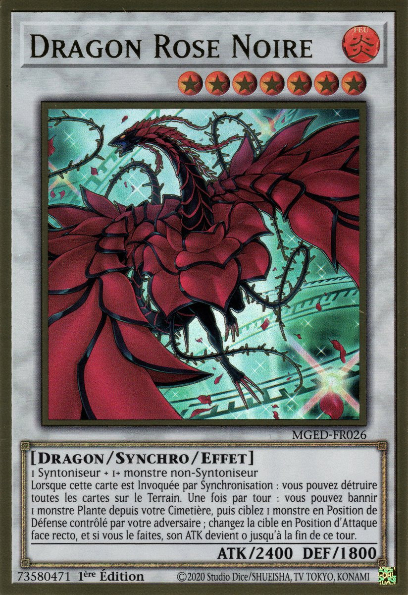 Dragon Rose Noire : MGED-FR026 (V.2) (PGR)