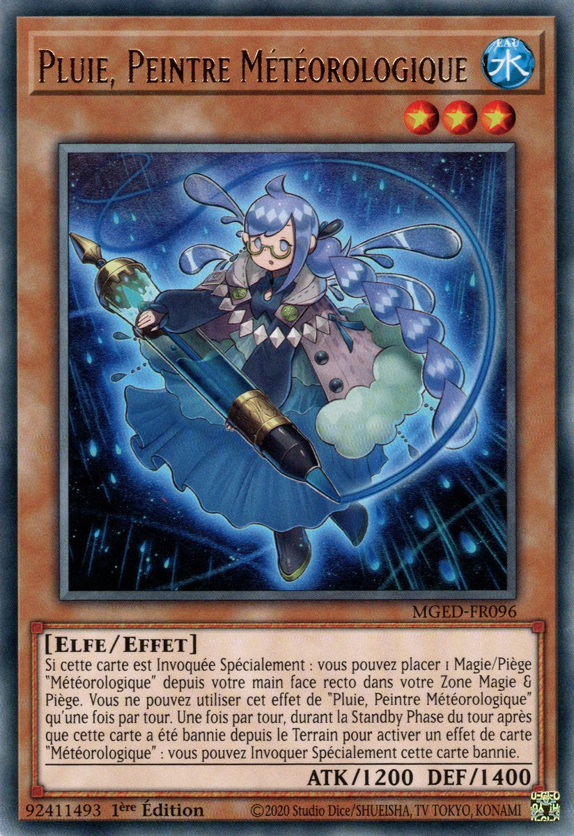 Pluie, Peintre Météorologique : MGED-FR096 (R)