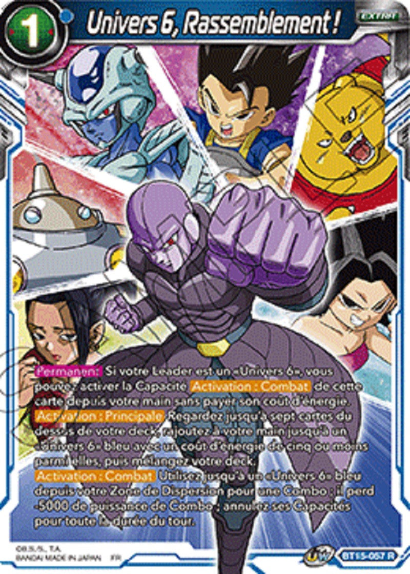 Univers 6, Rassemblement ! : BT15-057