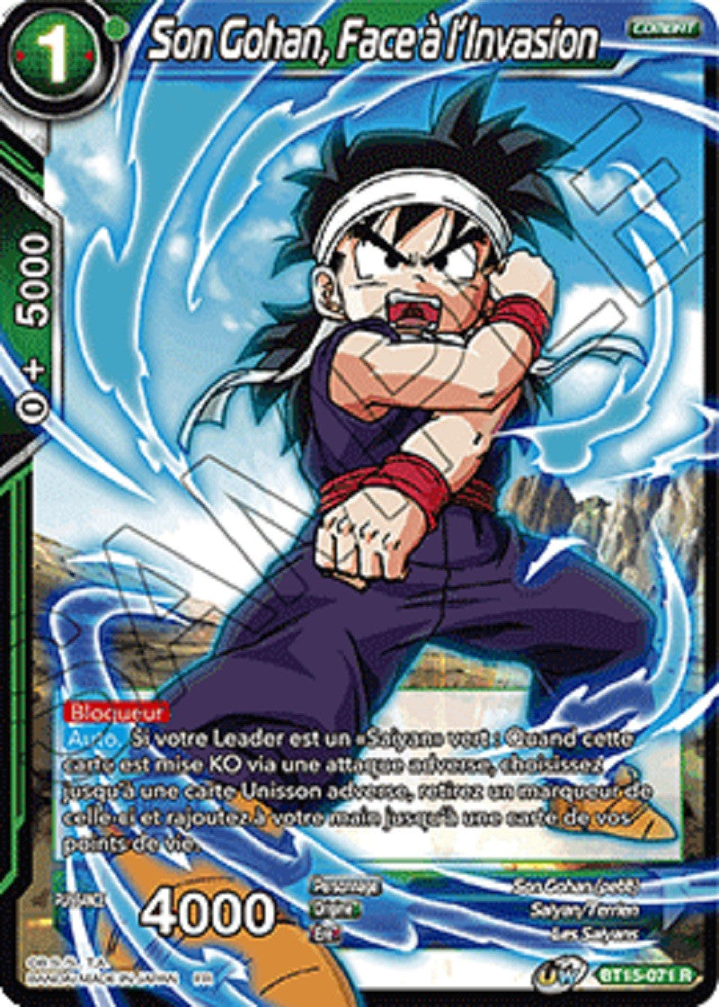 Son Gohan, Face à l'Invasion : BT15-071
