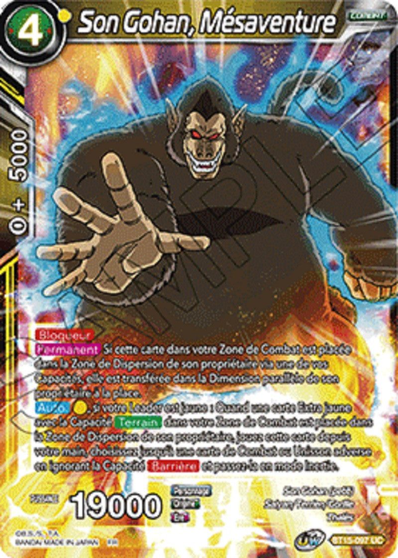 Son Gohan, Mésaventure : BT15-097