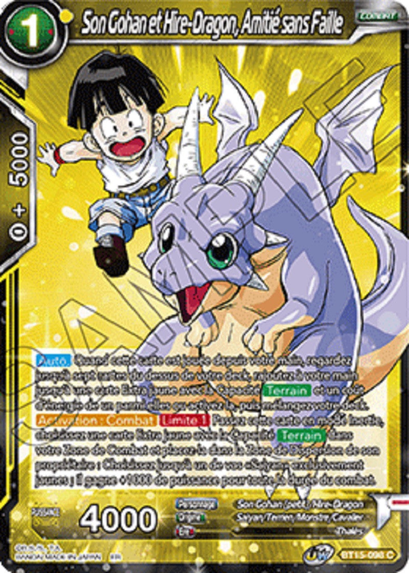 Son Gohan et Hire-Dragon, Amitié sans Faille : BT15-098