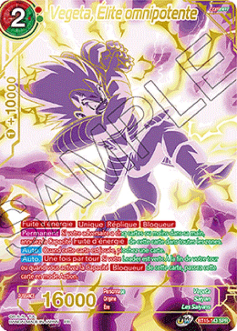 Végéta, Élite omnipotente : BT15-143 (SPR)