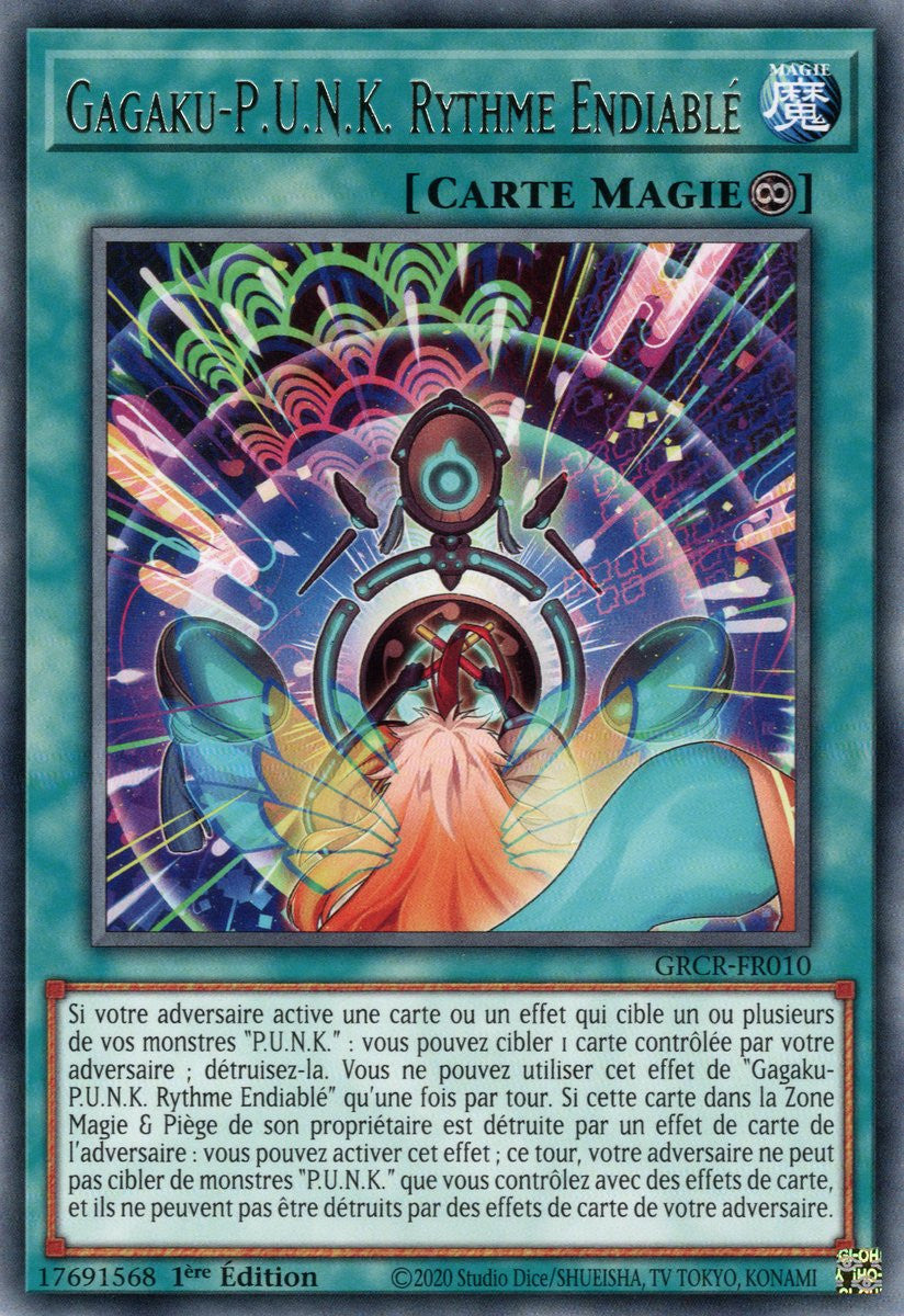 Gagaku-P.U.N.K. Rythme Endiablé : GRCR-FR010 (R)