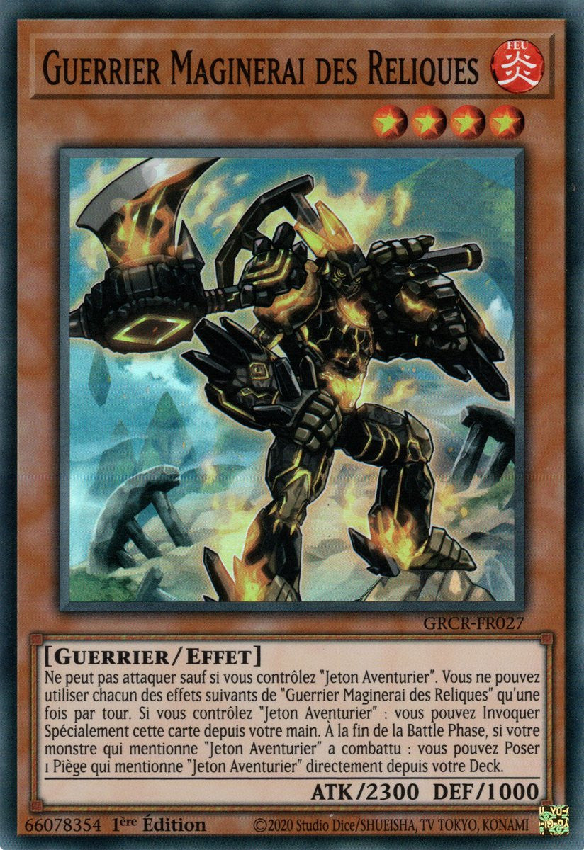 Guerrier Maginerai des Reliques : GRCR-FR027 (SR)