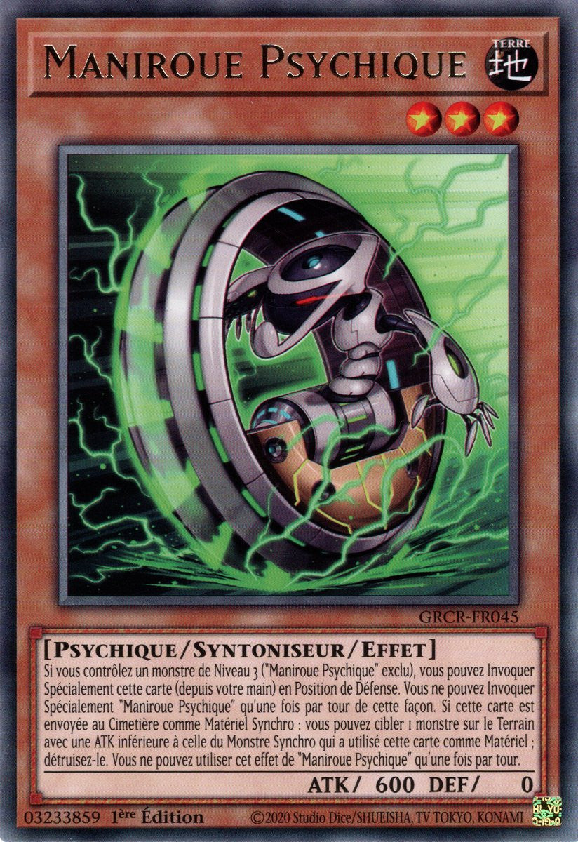 Maniroue Psychique : GRCR-FR045 (R)