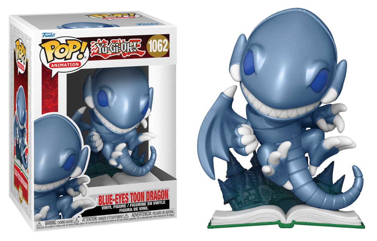 Funko POP! Animation - Yu-Gi-Oh! 1062 - Dragon Toon aux Yeux Bleus