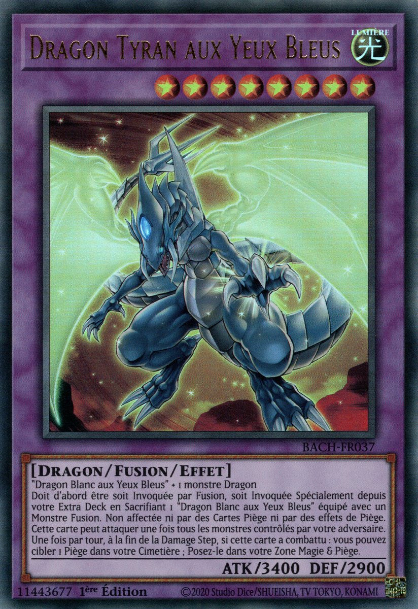 Dragon Tyran aux Yeux Bleus : BACH-FR037 (UR)
